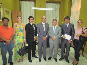 Almo Batalha, Karine Neri, Saulo Lamartine, Jesus Jairo, Henri Clay Andrade, Sérgio Barreto e Rachel Cabral