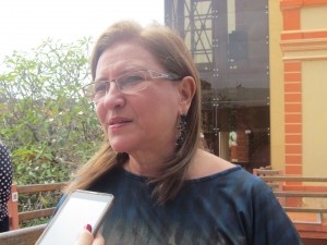 A médica e presidente da Sociedade Sergipana de Pediatria, Glória Tereza Lima Barreto Lopes: "a audiência foi muito importante"