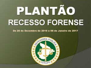 PLANTÃO